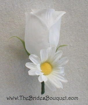 Boutonniere de mariage