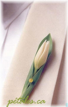 Boutonniere de mariage